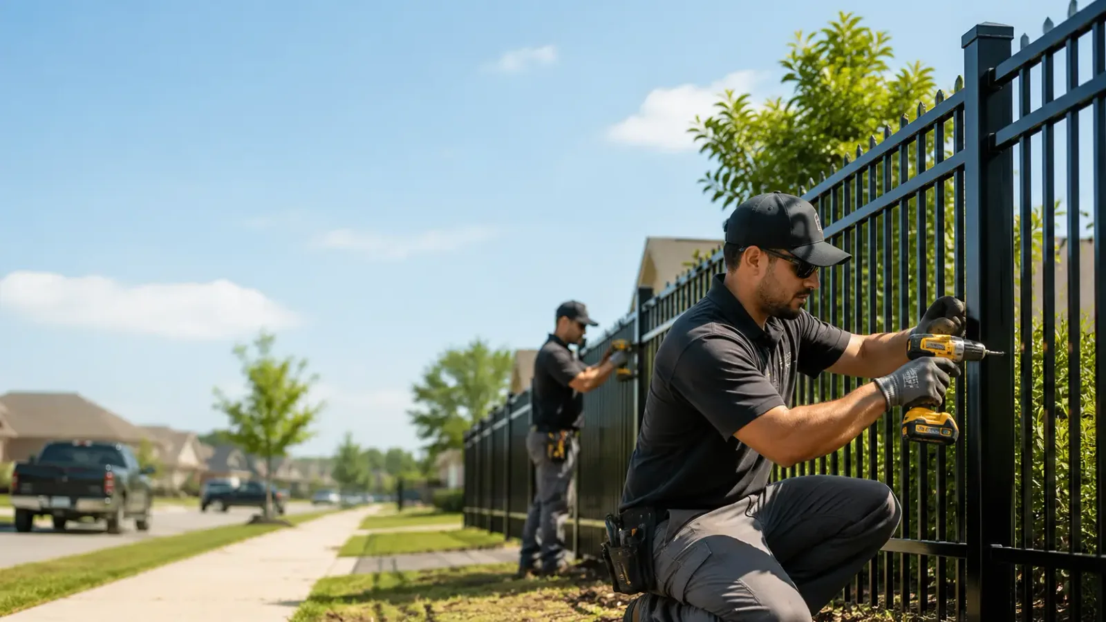 Metal Fence Installation in Lake Mills, WI